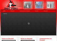 Sitio web de Dyc Perú: Casas en Drywall