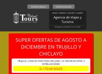Sitio web de Colonial Tours