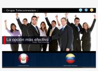 Sitio web de Teleconnexion Peru
