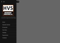 Sitio web de Hvs Ingenieros Consultores Sac