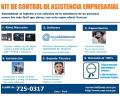 Control de asistencia, control de personal, control de entradas y salidas, reloj marcador,