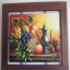 Cuadro de frutas en alto relieve