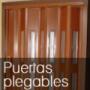 Puertas plegables de pvc
