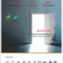 Puertas Interior MDF, en Acabado PVC