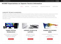 Sitio web de HCSNET E.I.R.L