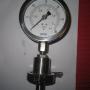Manometro con clamp sanitario inoxidable
