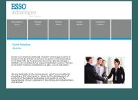 Sitio web de Esso Technologies Sac