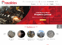 Sitio web de Mantas Ignifugas  Prosoldes SRL