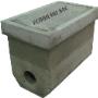 Caja de concreto armado para desagüe 12x24