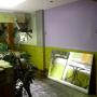 trabajo de acabado, pintura, enchape y decoracion.