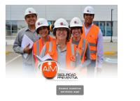 Sitio web de AIM Seguridad Preventiva