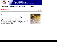 Sitio web de MAQUIMSA S.A.