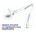 Lampara Articulada Con Iluminacion Led Y Lupa Magnificadora