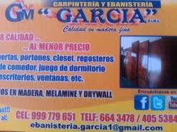 CARPINTERIA Y EBANISTERIA GARCIA