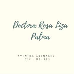 Doctora Rosa Liza Palma