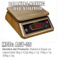 Balanza Gramera Super SS AGT - S2 con IP67