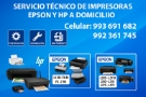 SERVICIO TECNICO DE IMPRESORAS EPSON Y HP 99361682