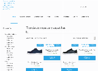 Sitio web de BM Shoes Perú