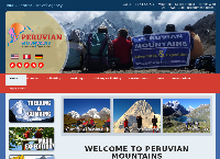 Sitio web de Peruvian Mountains Adventures & Expeditions