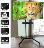 PEDESTAL TV RODANTE 32 A 65 PULGADAS