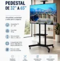 rack pedestal de 32 a 65"