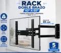 RACK TV DOBLE BRAZO 32 A 65"