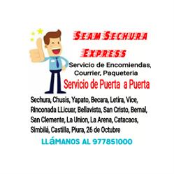 Seam Sechura - Servicio de encomiendas, Courier, Paquetería