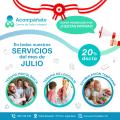 20% DE DESCUENTO POR FIESTAS PATRIAS