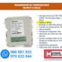 Transmisor de temperatura Riel Din