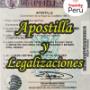legalizaciones peru