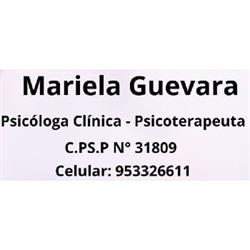 Psic. Mariela Guevara Sedano