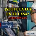 ¿Se fue la luz en casa