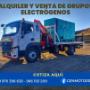 Trasladando grupo electrógeno a mina Boroo