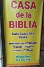 cartel de la puerta