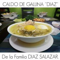 Caldo de gallina Díaz