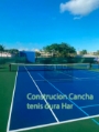 construccion de cancha dura o har