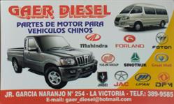 Gaer Diesel SAC