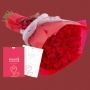 Ramo de rosas rojas